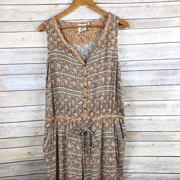 Anthropologie Lilka Dani Boho Jumpsuit Size Medium - Picture 5 of 11